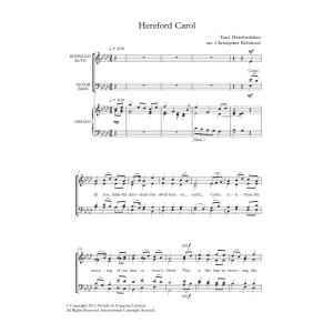 Hereford Carol (arr. Christopher Robinson)